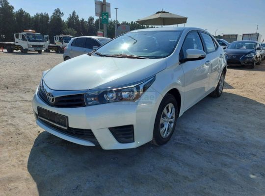 Toyota Corolla 2016 AED 36,000, GCC Spec