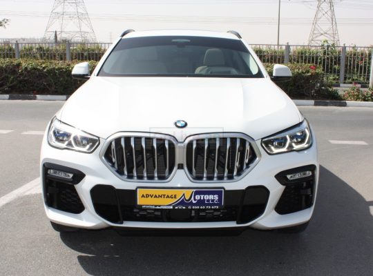 BMW X6 2020 GCC Spec, Good condition, Warranty, Full Option, Turbo AED 349,000,