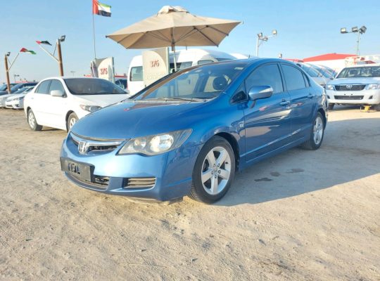 Honda Civic 2008 AED 14,500, GCC Spec, Full Option, Sunroof, Negotiable