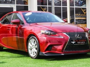 Lexus IS-Series 2015 AED 45,000, Good condition, Full Option, US Spec, Sunroof, Navigation System, Fog Lights