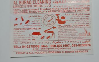 Al buraq cleaning services & Pest Control LLC ( Best Pest Control in international )