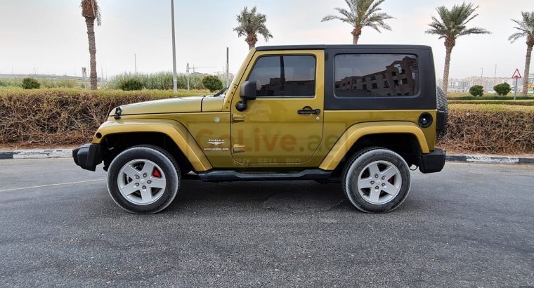 JEEP WRANGLER SAHARA 2007