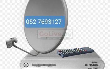Satellite dish tv Airtel services and installation in sharjah