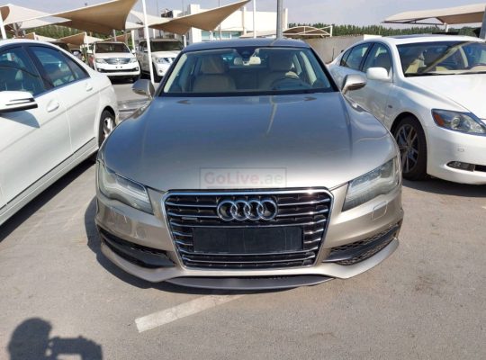 Audi A7 2012 AED 48,000, GCC Spec, Good condition, Full Option, Sunroof, Lady Use, Fog Lights, Negotiable