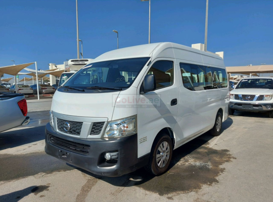 Nissan Urvan 2016 AED 60,000, Good condition, Full Option, Fog Lights, Negotiable