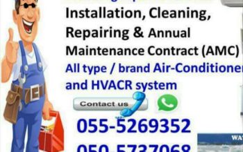ac maintenance for all brands ajman repair clean split wash gas freon compressor
