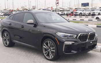 BMW X6 2020 AED 375,000, Good condition, Full Option, Turbo, Family, Sunroof, Navigation System, Fog Lights