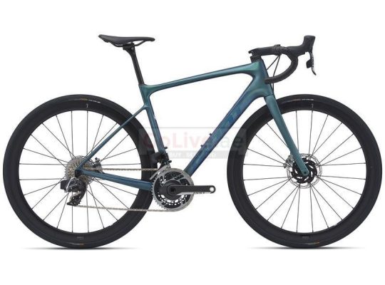 GIANT DEFY ADVANCED PRO 0 CHRYSOCOLLA ROAD BIKE 2021 (CENTRACYCLES)