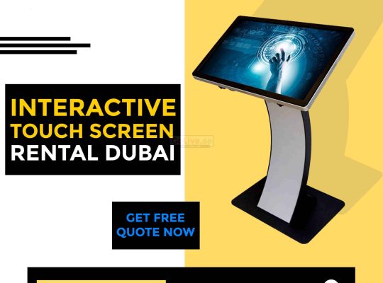 Indoor and Outdoor Digital Signage Rentals in Dubai