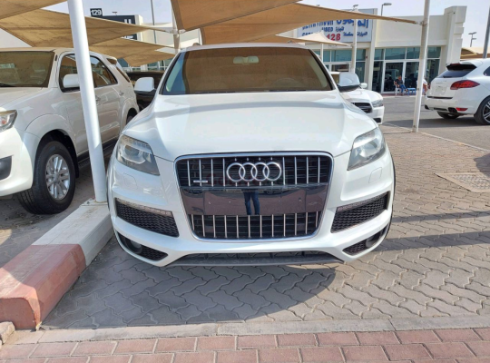 Audi Q7 2013 gcc