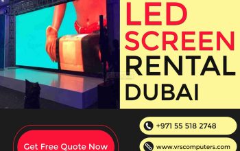 Big LED Screen Hire for Garden Events in Dubai UAE