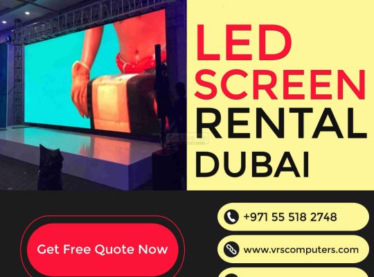 Big LED Screen Hire for Garden Events in Dubai UAE