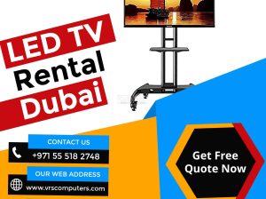 Hire Latest Television Rental Services for Events in Dubai