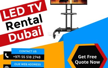 Hire Latest Television Rental Services for Events in Dubai
