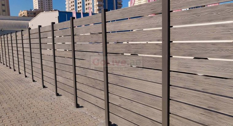 WPC Fence in Dubai | WPC Fence Suppliers in Dubai UAE | WPC Fence installation Dubai,Sharjah, Abu Dhabi, UAE