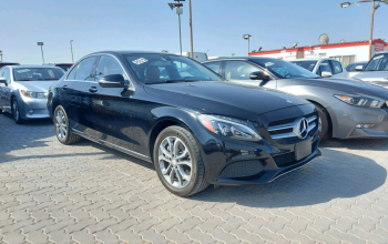 Mercedes Benz C-Class 2015 AED 70,000, Good condition, Full Option, US Spec, Turbo, Navigation System, Fog Lights, Negotiable