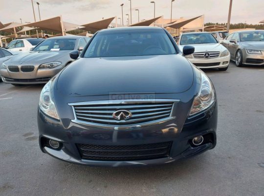 Infiniti G-Series 2013 AED 27,000, Good condition, Full Option, US Spec, Sunroof, Fog Lights, Negotiable