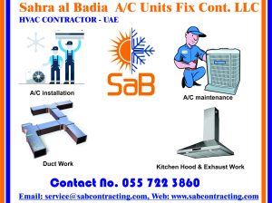 AC Repair and Maintenance Sharjah