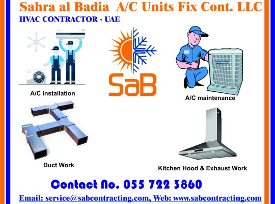 AC Repair and Maintenance Sharjah