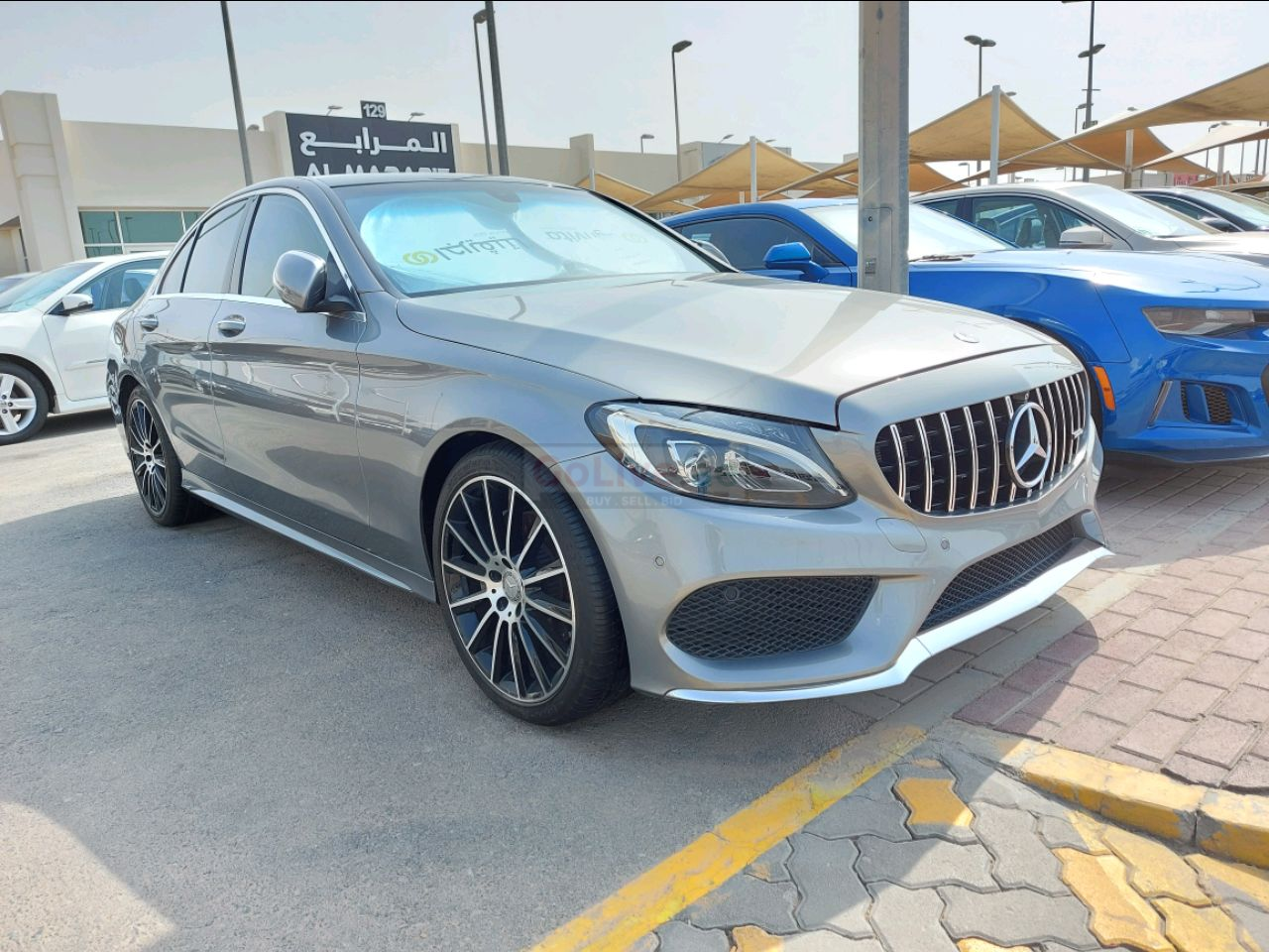 Mercedes Benz C-Class 2016 AED 95,000, Good condition, Full Option, Sunroof, Lady Use, Navigation System, Fog Lights, Negotiable,