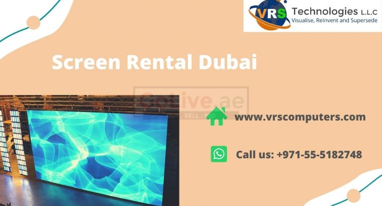 Big LED Screen Hire For Events in Dubai