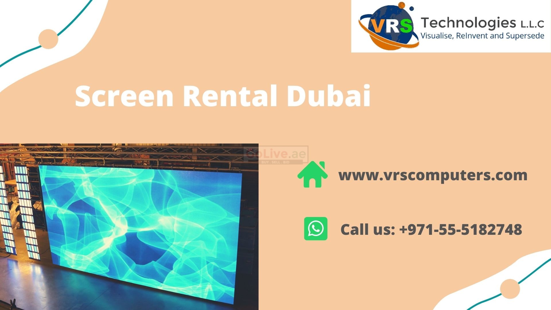 Big LED Screen Hire For Events in Dubai