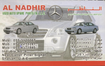 Al Nadhir Used Auto Spare parts TR LLC ( Old Mercedes Benz Used Auto Parts Dealer )