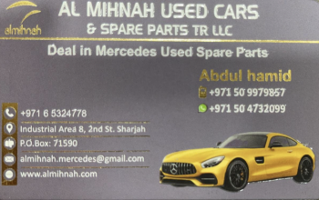 Al Minha Used cars & spare parts Tr ( MERCEDES USED PARTS DEALER IN SHARJAH )