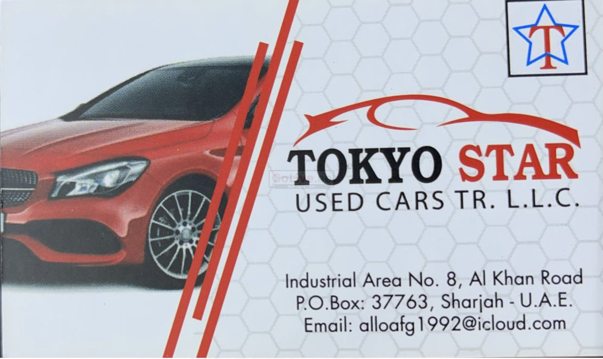 Tokyo Star Used Cars Tr ( Full Range of Mercedes Benz Used Auto Parts )