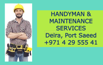 maintenance works in Port Saeed Dubai