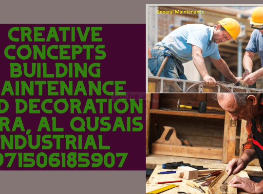 Building Maintenance Deira, Al Qusais Industrial 4