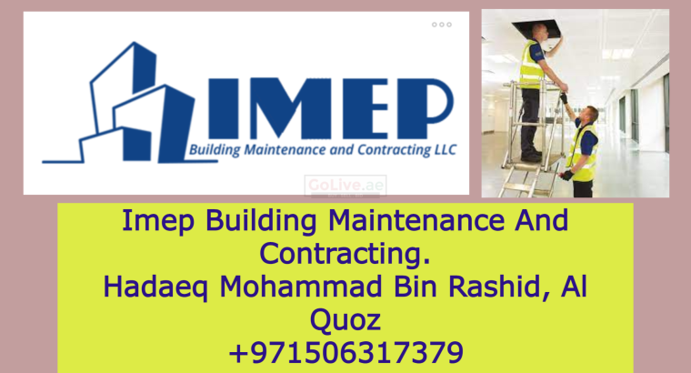 Maintenance works Al Quoz Dubai