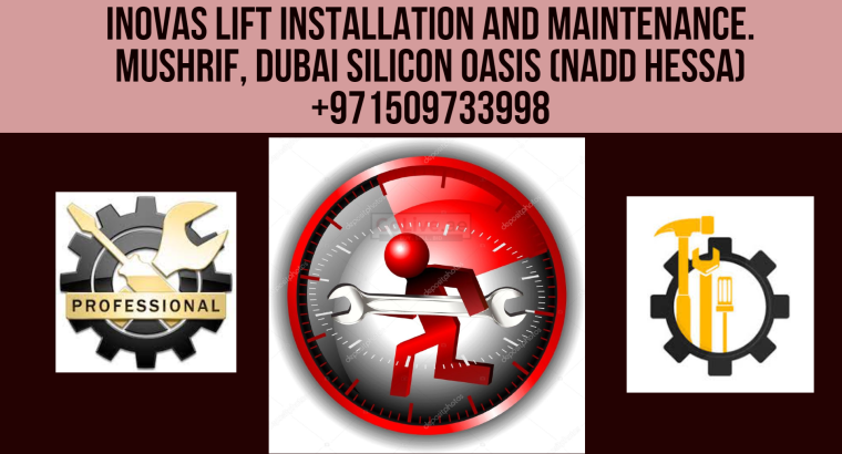 LIFT maintenance work Dubai Silicon Oasis
