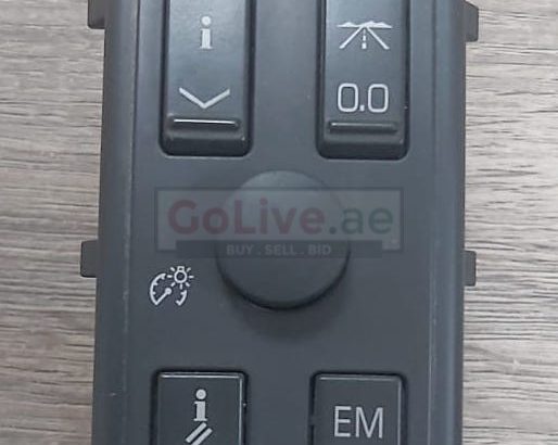 CADILLAC STS 2005 TO 2007 DASH INFORMATION DISPLAY DIMMER SWITCH ORIGINAL PART NO GM 25738046 ( Genuine Used CADILLAC Parts )