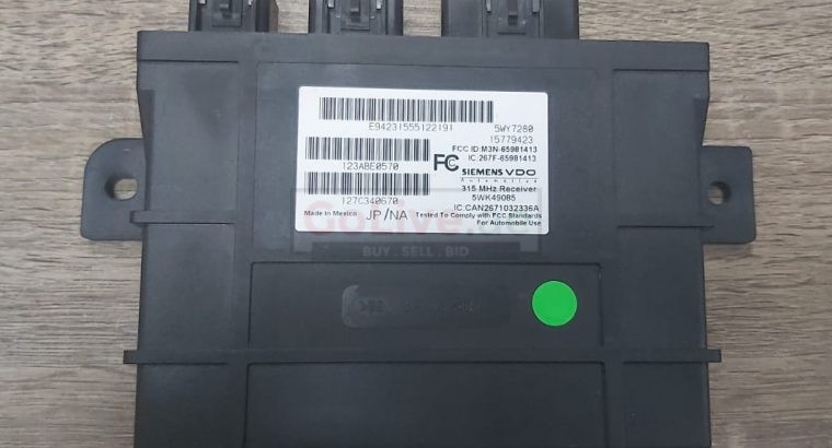 CADILLAC STS 2005 2006 2007 KEYLESS ENTRY RECEIVER MODULE PART NO GM 15779423 ( Genuine Used CADILLAC Parts )