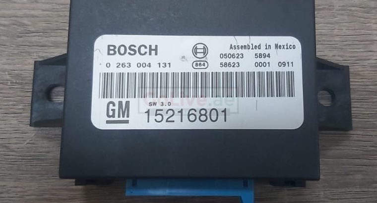 Cadillac STS 2005 TO 2011 REVERSE SENSING Control Module PART NO GM 15216801 ( Genuine Used CADILLAC Parts )