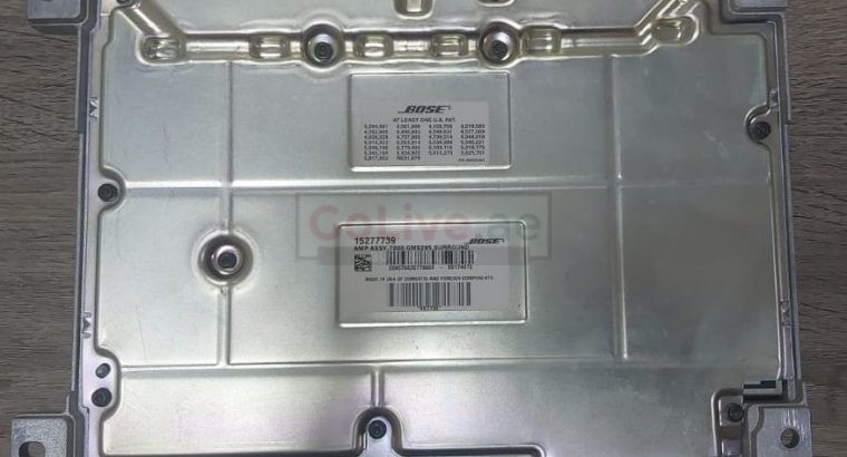 Cadillac STS 2005 TO 2011 Bose Radio Stereo Amplifier Amp PART NO GM 15277739 ( Genuine Used CADILLAC Parts )