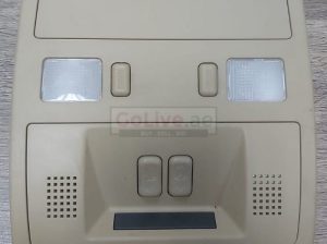 CADILLAC STS 2005 TO 2009 FRONT DOME READING LIGHT OVERHEAD CONSOLE SUNROOF SWITCH ( Genuine Used CADILLAC Parts )