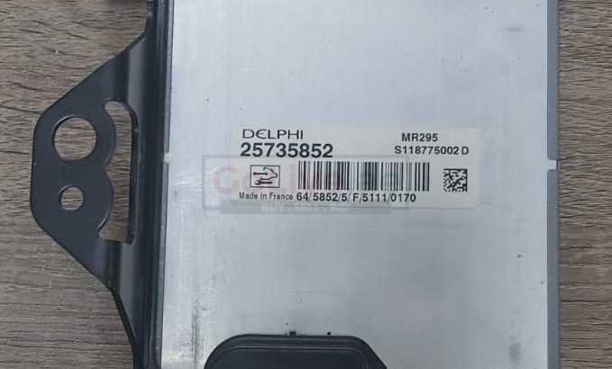 CADILLAC STS 2005 TO 2007 REAR SUSPENSION CONTROL MODULE PART NO 25735852 MR 295 / S118775002D ( Genuine Used CADILLAC Parts )