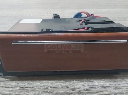 CADILLAC 2005 TO 2009 STS FRONT CENTER LOWER DASH ASH TRAY WOODGRAIN ( Genuine Used CADILLAC Parts )