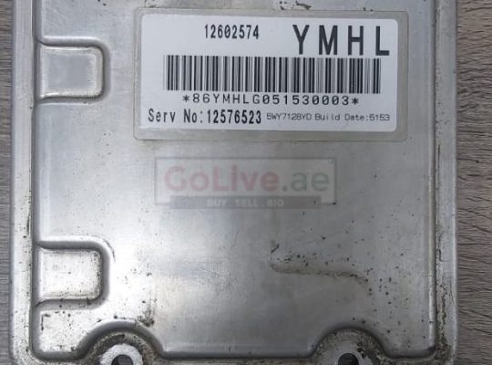 CADILLAC STS 2006 TO 2009 ENGINE CONTROL MODULE PART NO 12576523 ( Genuine Used CADILLAC Parts )