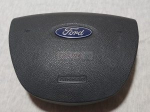 FORD FOCUS 2008 Steering Wheel Multifunction AIRBAG PART NO 4M51 A042B85 CF 3ZHE ( Genuine Used FORD Parts )