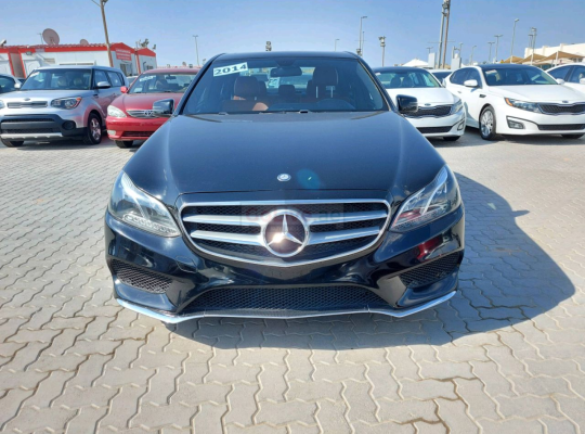 Mercedes Benz E-Class 2014 AED 70,000, Good condition, Full Option, US Spec, Sunroof, Navigation System, Fog Lights, Negotiable