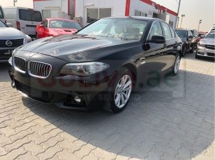 BMW 5-Series 2015 AED 42,000, GCC Spec, Warranty, Full Option, Turbo, Family, Sunroof, Lady Use, Navigation System, Fog Lights