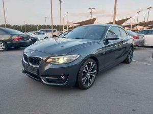 BMW 2-Series 2017 AED 75,000, GCC Spec, Good condition, Warranty, Full Option, Turbo, Sunroof, Lady Use, Fog Lights, Negotiable