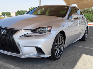 Lexus IS-F 2016 AED 75,000, Good condition, Warranty, Full Option, Turbo, Navigation System, Fog Lights, Negotiable