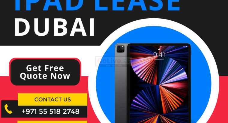 Get Affordable iPad Rentals for Events in Dubai