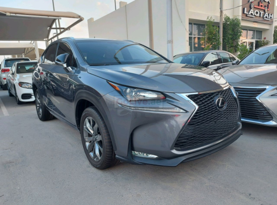 Lexus Nx series 2016 AED 85,000, Full Option, US Spec, Turbo, Sunroof, Navigation System, Fog Lights, Negotiable