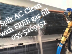 split ac clean with free gas fill and maintenance repair fcu chiller fix ikea furniture service