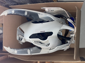 Used full fairing kit Ducati 848, white
